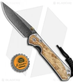 Chris Reeve Small Sebenza 31 Frame Lock Knife Box Elder (3" Raindrop Damascus) -Chris Reeve Knives Shop Chris Reeve Small Sebenza 31 Box Elder Raindrop Damascus BHQ 98996 jr bottlecap