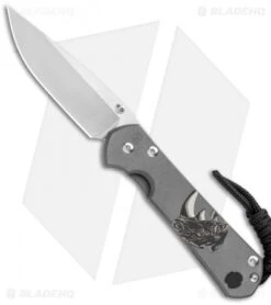Chris Reeve Small Sebenza 31 Knife CGG Rhino (2.94" Stonewash)