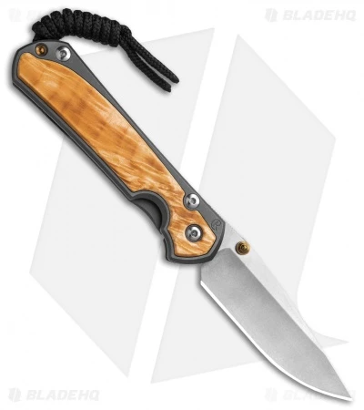 Chris Reeve Left Hand Small Sebenza 31 Frame Lock Knife Box Elder (2.94" SW) 1 Chris Reeve Left Hand Small Sebenza 31 Frame Lock Knife Box Elder (2.94" SW)