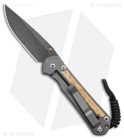 Chris Reeve Left Hand Small Sebenza 31 Frame Lock Knife Box Elder (3" Raindrop) 2 Chris Reeve Left Hand Small Sebenza 31 Frame Lock Knife Box Elder (3" Raindrop) - Image 2