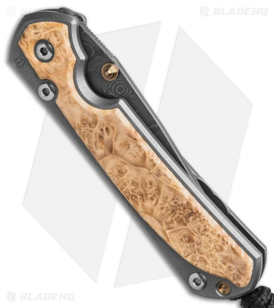 Chris Reeve Left Hand Small Sebenza 31 Frame Lock Knife Box Elder (3" Raindrop) 4 Chris Reeve Left Hand Small Sebenza 31 Frame Lock Knife Box Elder (3" Raindrop) - Image 4