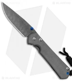 Chris Reeve Small Sebenza 31 Knife Titanium Double Lug (2.94" Damascus)