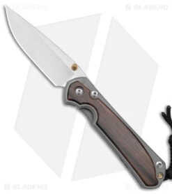 Chris Reeve Small Sebenza 31 Frame Lock Knife Macassar Ebony (2.94" SW)