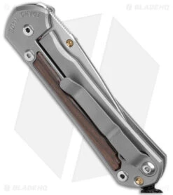 Chris Reeve Small Sebenza 31 Frame Lock Knife Macassar Ebony (2.94" SW) -Chris Reeve Knives Shop Chris Reeve Small Sebenza 31 Macassar Ebony SW BHQ 180408 jr side