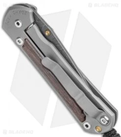 Chris Reeve Small Sebenza 31 Bog Oak Polished (2.94" Ladder Damascus) -Chris Reeve Knives Shop Chris Reeve Small Sebenza 31 Ti Bog Oak Damascus BHQ 98991 jr side