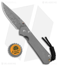 Chris Reeve Small Sebenza 31 Knife Titanium Double Gold Lug (2.94" RD Damascus) -Chris Reeve Knives Shop Chris Reeve Small Sebenza 31 Ti Double Gold Lug RD Damascus BHQ 180290 jr bottlecap