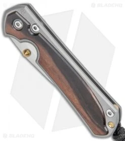 Chris Reeve Small Sebenza 31 Knife Macassar Ebony Double Lug (2.94" SW) -Chris Reeve Knives Shop Chris Reeve Small Sebenza 31 Ti Macassar Ebony Double Thumb Lug SW BHQ 99004 jr spine