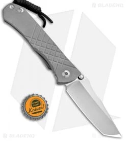 Chris Reeve Umnumzaan Left Hand Frame Lock Knife Titanium (3.675" Plain) LH -Chris Reeve Knives Shop Chris Reeve Umnumzaan LH Ti Folder Plain UMN 1003 BHQ 102232 jr bottlecap