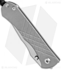 Chris Reeve Umnumzaan Left Hand Frame Lock Knife Titanium (3.675" Plain) LH -Chris Reeve Knives Shop Chris Reeve Umnumzaan LH Ti Folder Plain UMN 1003 BHQ 102232 jr spine