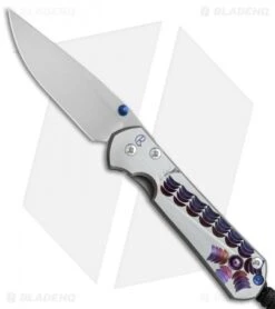 Chris Reeve Small Sebenza 21 Graphic Amethyst Cabochon (2.9" Satin) 3/28/17