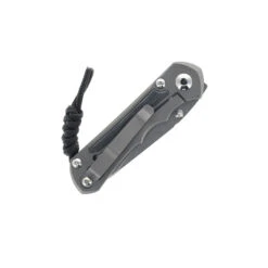 Chris Reeve Small Inkosi Folding Knife Sandblasted Titanium W/ Black Micarta Inlay Magnacut Insingo Blade SIN-1028 -Chris Reeve Knives Shop Chris Reeves SIN 102804 28097.1739464516