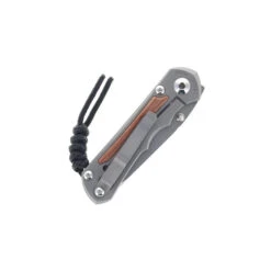 Chris Reeve Small Inkosi Folding Knife Sand Blasted Titanium Handle Natural Micarta Inlay Magnacut Steel Insingo SIN-1030 -Chris Reeve Knives Shop Chris Reeves SIN 103004 61096.1736971929
