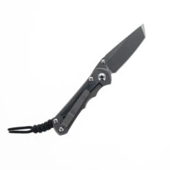 Chris Reeve Small Inkosi Folding Knife Sandblasted Titanium W/ Black Micarta Inlay Magnacut Tanto Blade SIN-1044 -Chris Reeve Knives Shop Chris Reeves SIN 104402 33828.1739391286