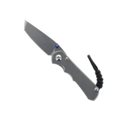 Chris Reeve Small Inkosi Folding Knife Glass Blasted Titanium Magnacut Tanto Blade SIN-1130