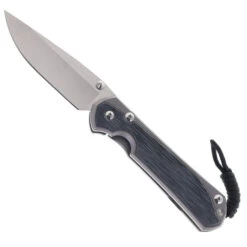 Chris Reeve Large Sebenza 31 Folding Knife Glass Blasted Titanium & Black Canvas MagnaCut Drop Point L31-1652