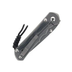 Chris Reeve Large Inkosi Folding Knife Sandblasted Titanium Handle W/ Black Micarta Inlay Magnacut Tanto Plain Edge LIN-1044 -Chris Reeve Knives Shop LIN 104404 11876.1740071510