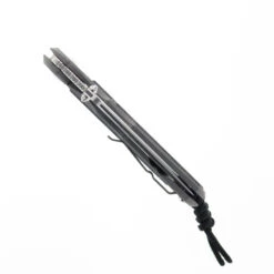 Chris Reeve Large Inkosi Folding Knife Sandblasted Titanium Handle W/ Black Micarta Inlay Magnacut Tanto Plain Edge LIN-1044 -Chris Reeve Knives Shop LIN 104405 18844.1740071510