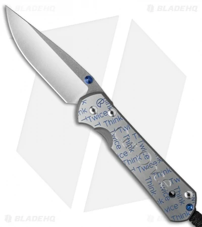 Chris Reeve Large Sebenza 21 Knife CGG Cut Once (3.625" Satin) 1 Chris Reeve Large Sebenza 21 Knife CGG Cut Once (3.625" Satin)