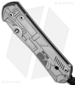 Chris Reeve Large Sebenza 21 Knife CGG Side Arm (3.625" Satin) -Chris Reeve Knives Shop chris reeve large sebenza 21 cgg side arm bottom cm