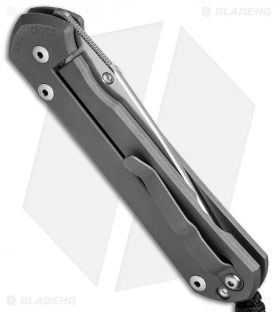 Chris Reeve Large Sebenza 21 Knife CGG Cut Once (3.625" Satin) 2 Chris Reeve Large Sebenza 21 Knife CGG Cut Once (3.625" Satin) - Image 2