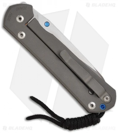 Chris Reeve Large Sebenza 21 Insingo Knife (3.625" Stonewash) 2 Chris Reeve Large Sebenza 21 Insingo Knife (3.625" Stonewash) - Image 2