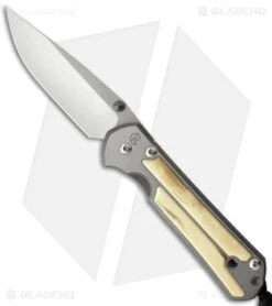 Chris Reeve Large Sebenza 21 Knife W/ Mammoth Ivory (3.625" Plain) 09/2009