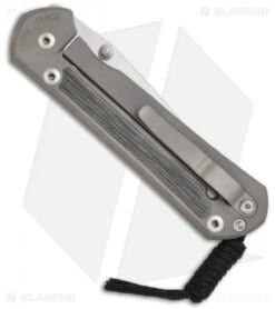 Chris Reeve Large Sebenza 21 Knife W/ Micarta & Dual Thumb Lug (3.625") -Chris Reeve Knives Shop chris reeve large sebenza 21 micarta double thumb lug back