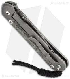 Chris Reeve Large Sebenza 21 Knife W/ Micarta Inlays (3.625" Raindrop Damascus) -Chris Reeve Knives Shop chris reeve large sebenza 21 micarta stainless damascus raindrop side