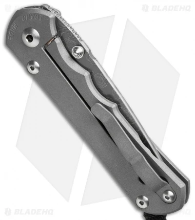 Chris Reeve Sebenza 25 Frame Lock Knife CGG (Raindrop Damascus) 3 Chris Reeve Sebenza 25 Frame Lock Knife CGG (Raindrop Damascus) - Image 3