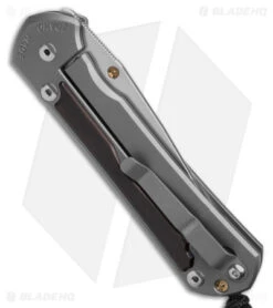 Chris Reeve Large Sebenza 31 MagnaCut Frame Lock Knife Ebony (3.625" Stonewash) -Chris Reeve Knives Shop chris reeve large sebenza 31 frame lock knife macassar ebony 3in sw bhq180516 hd side