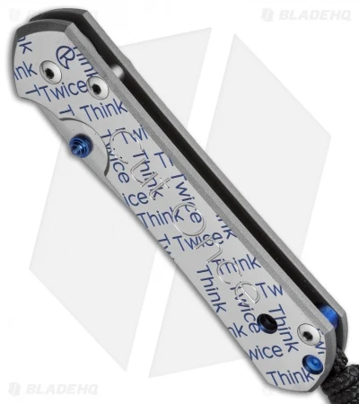 Chris Reeve Small Sebenza 21 Knife CGG Cut Once (2.94" Satin) 2 Chris Reeve Small Sebenza 21 Knife CGG Cut Once (2.94" Satin) - Image 2