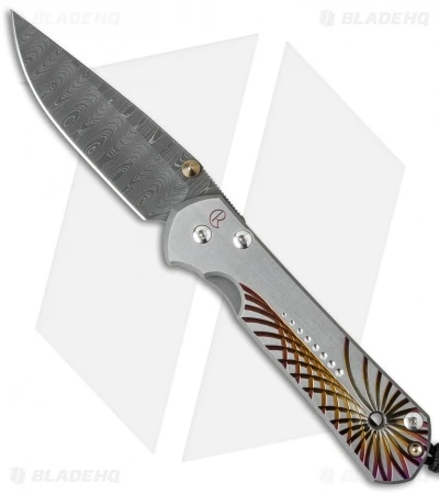 Chris Reeve Large Sebenza 21 Knife Unique Graphic (Ladder Damascus) Oct 2012 1 Chris Reeve Large Sebenza 21 Knife Unique Graphic (Ladder Damascus) Oct 2012