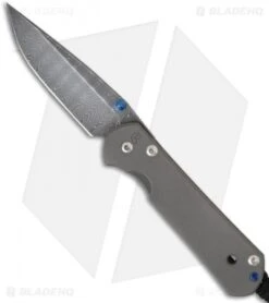 Chris Reeve Small Sebenza 21 Knife W/ Ladder Damascus