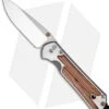 Chris Reeve Small Sebenza 21 Knife W/ Bocote Inlays (2.94" Plain)