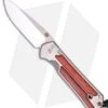 Chris Reeve Small Sebenza 21 Knife W/ Cocobolo Wood Inlays (2.94" Plain)