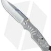 Chris Reeve Ti-Lock Blue Steam Knife Titanium (3.25" Stonewash)